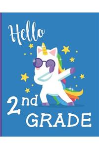 Hello 2nd grade Composition Notebook