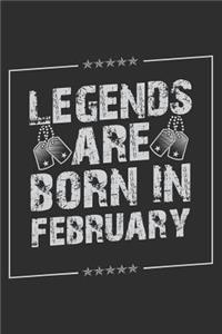 Legends Are Born In February