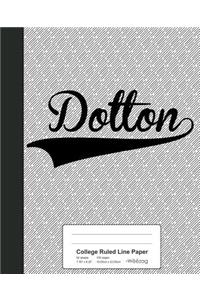 College Ruled Line Paper