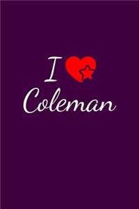 I love Coleman