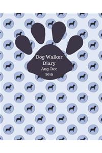 Dog Walker Diary Aug Dec 2019