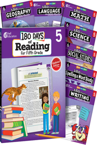 180 Days™ Bundle Grade 5: 8-Book Set