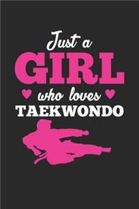 Just A Girl Who Loves Taekwondo
