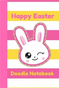 Happy Easter Doodle Notebook