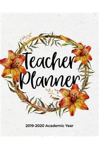 Teacher Planner 2019-2020 Academic Year