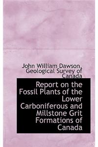 Report on the Fossil Plants of the Lower Carboniferous and Millstone Grit Formations of Canada