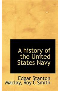 A History of the United States Navy