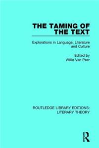 Taming of the Text
