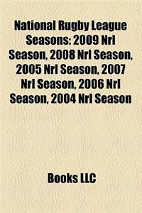 National Rugby League Seasons