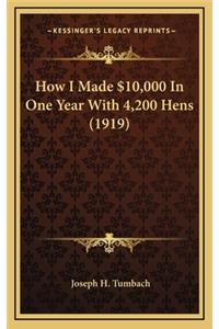How I Made $10,000 in One Year with 4,200 Hens (1919)