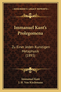 Immanuel Kant's Prolegomena