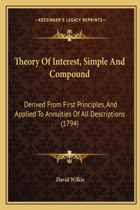 Theory Of Interest, Simple And Compound
