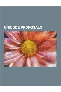 Unicode Proposals