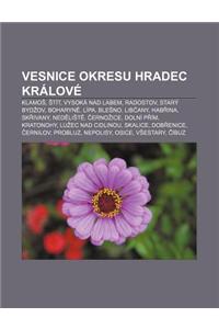 Vesnice Okresu Hradec Kralove