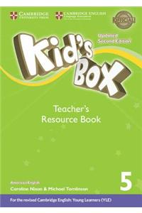 Kid's Box Level 5 Teacher's Resource Book with Online Audio American English