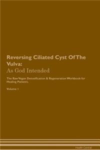 Reversing Ciliated Cyst Of The Vulva