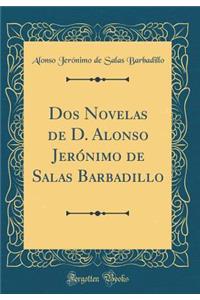 DOS Novelas de D. Alonso JerÃ³nimo de Salas Barbadillo (Classic Reprint)