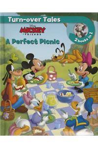 Disney Mickey and Friends a Perfect Picnic / The Kitten Sitters (Turn-Over Tales)