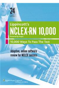 Lippincott NCLEX RN 10000 & Docucare Package