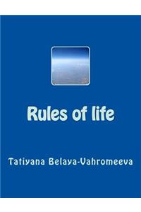Rules of Life