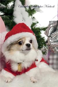 Chihuahua December Notebook Chihuahua Record, Log, Diary, Special Memories, to Do List, Academic Notepad, Scrapbook & More