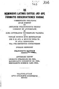 De nominibus latinis suffixi -no-ope formatis observationes variae