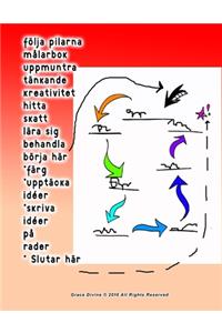 följa pilarna målarbok uppmuntra tänkande kreativitet hitta skatt lära sig behandla börja här *färg *upptäcka idéer *skriva idéer på rader * Slutar här