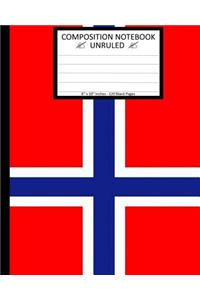 Unruled Composition Notebook 8