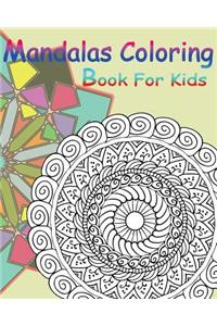 Mandalas Coloring Book For Kids
