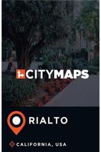 City Maps Rialto California, USA