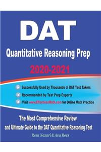 DAT Quantitative Reasoning Prep 2020-2021