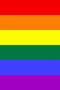 LGBTQ+ Pride Rainbow Flag Sketch Journal