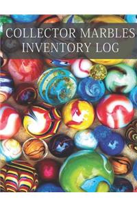 Collector Marbles Inventory Log