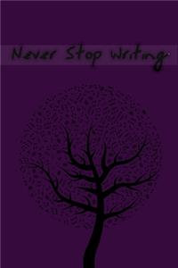 Never Stop Writing
