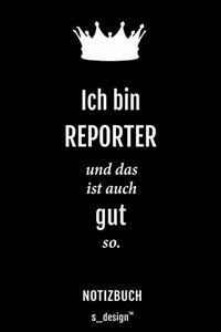 Notizbuch für Reporter