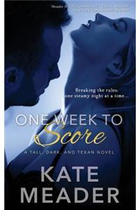 One Week To Score