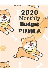 Monthly Budget Planner 2020