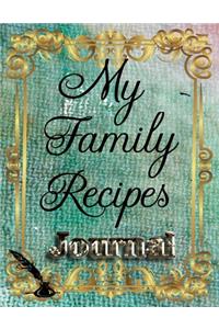 My Recipes Journal