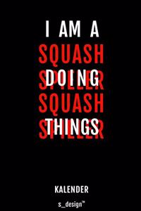 Kalender für Squash Spieler