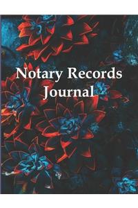 Notary Records Journal