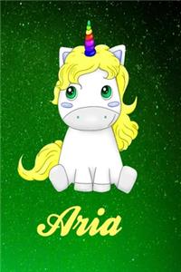 Aria Personalized Name Journal