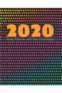 2020 Daily Planner with Dot Grid Pages