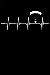 Fallschirmspringer Notizbuch