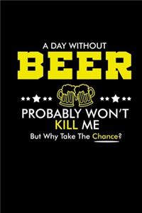 A Day Without Beer Probably Won't Kill Me. But Why Take The Chance?