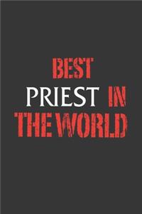Best Priest In The World Notebook