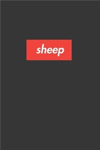 Sheep Notebook