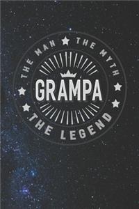 The Man The Myth Grampa The Legend