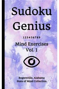 Sudoku Genius Mind Exercises Volume 1