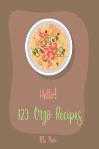 Hello! 123 Orzo Recipes