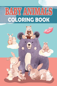 Baby Animals Coloring Book